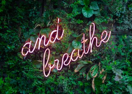 breath work and self-care